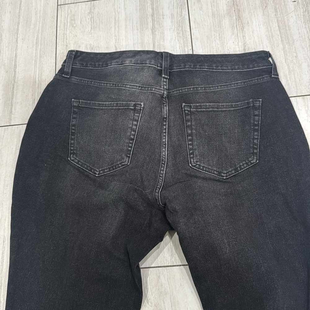 2 pants  Time And Tru High Rise Curvy Skinny Women's size 14 Black Denim Jeans - Picture 10 of 10